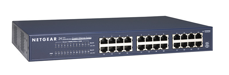 NETGEAR JGS524 24-Port Gigabit Ethernet Unmanaged Switch 272-10096-03 - Photo 1
