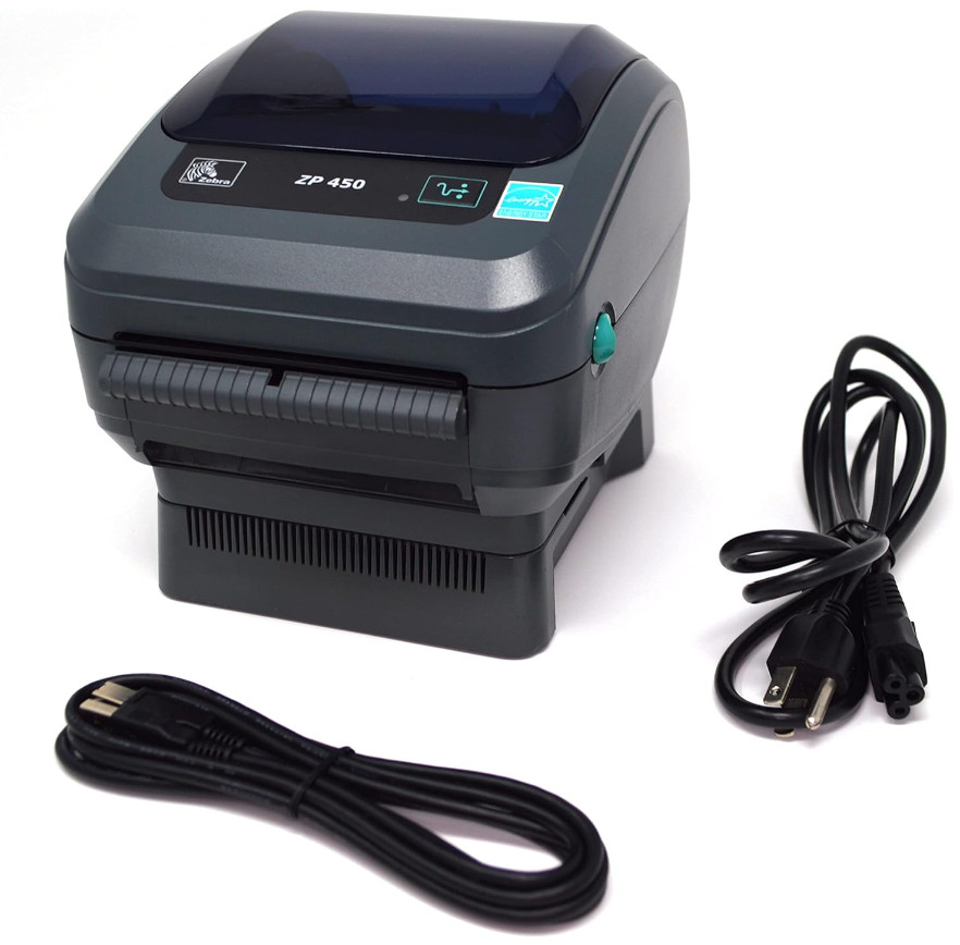 Zebra ZP450 CTP High Speed Direct Thermal Label Printer ZP450-0501-000A - Photo 1
