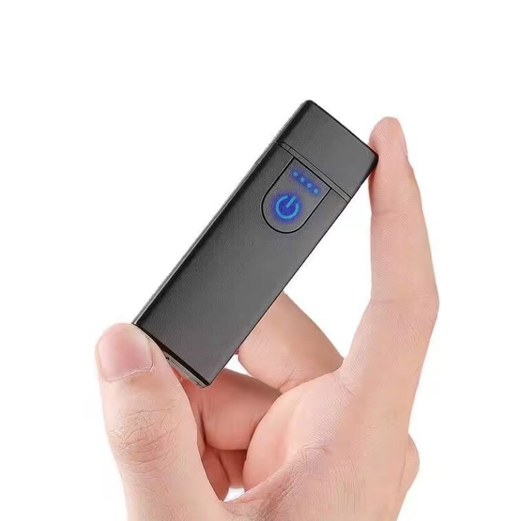 Smart Touch Sensor USB Rechargeable Double Arc Flameless Plasma Electric Lighter - Photo 1