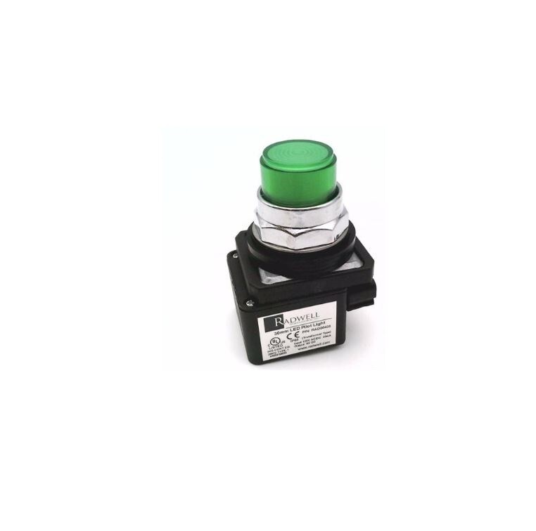 RADWELL 30MM RAD00435 120V TRANSFORMER PILOT LIGHT - Photo 1