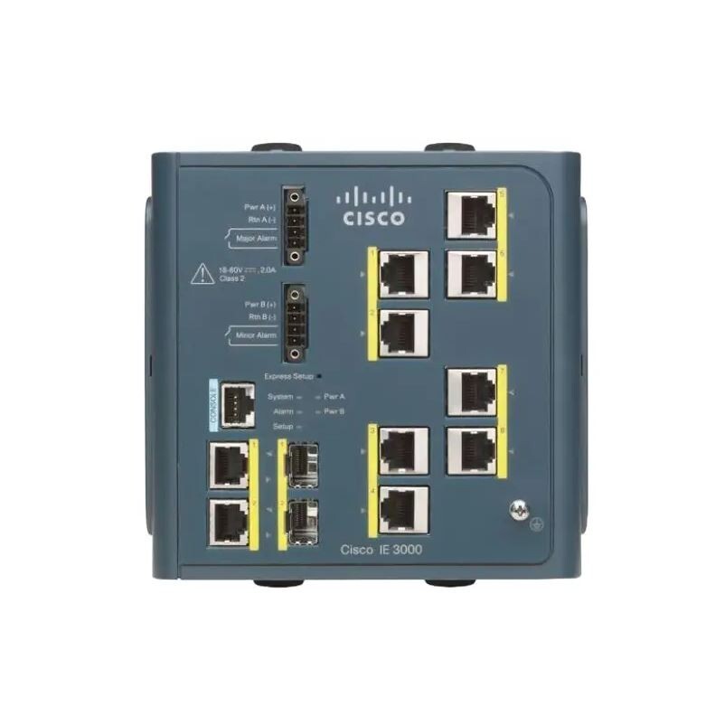 Cisco IE-3000-8TC-E Industrial Ethernet 3000 Series Switch 8x 10/100BASE-T - Photo 1